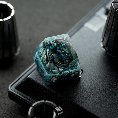 S-Craft Pokemon Artisan Keycap Set : Shiny Umbreon (Gift set edition)