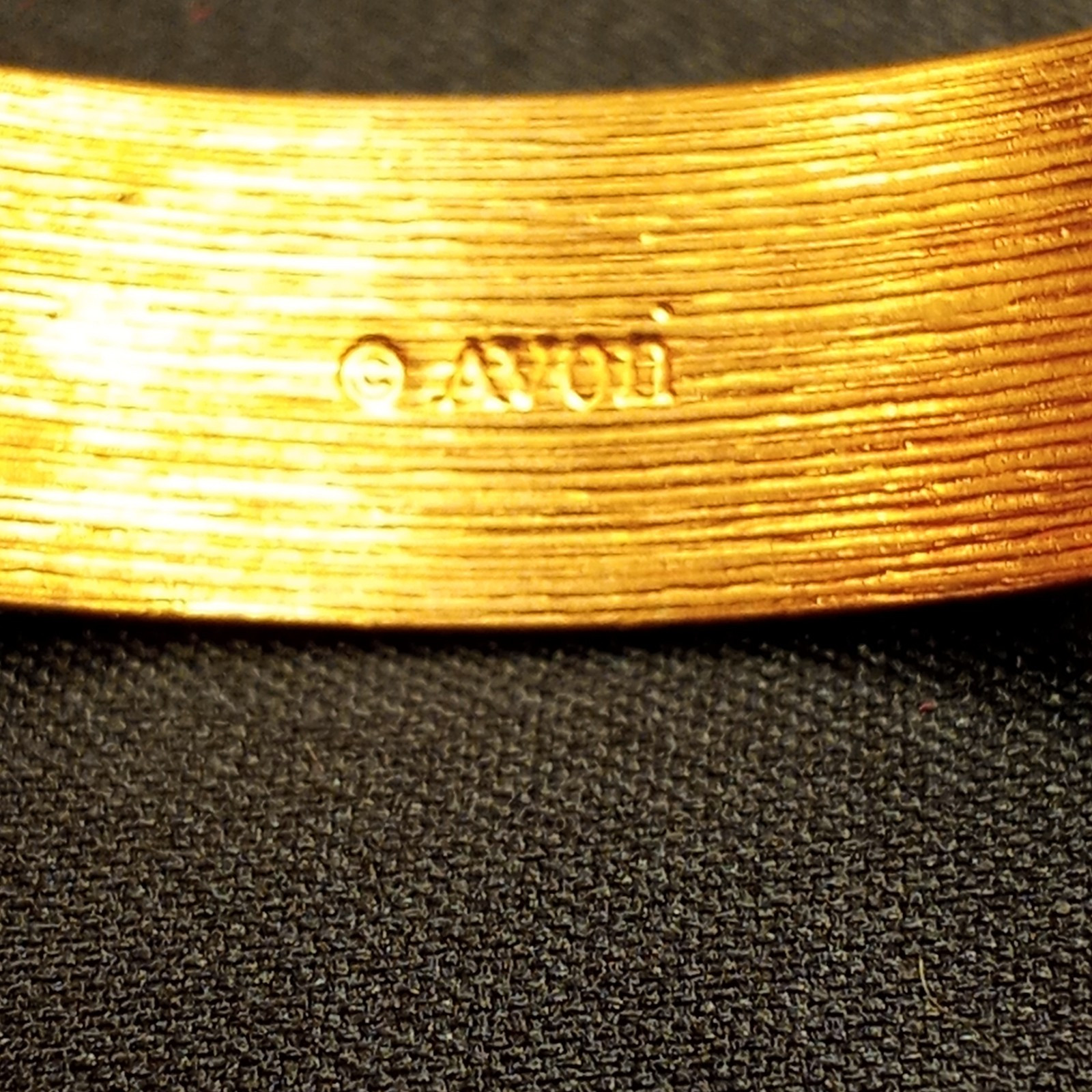 Vintage Estate Avon Solid Copper Cuff Bracelet Mo… - image 7
