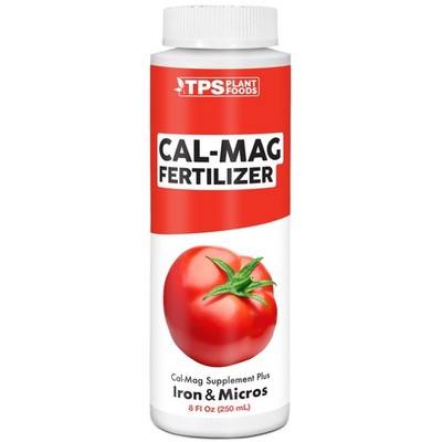 Cal-Mag for Plants Plus Iron and Micros, Calcium 8 oz (1/2 Pint) 