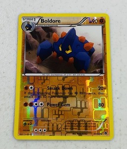 Pokémon Boldore 51/98 Emerging Powers Reverse Holo