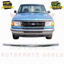 New Front Upper Grille Molding Chrome Black For 1993-1997 Ford Ranger 2wd 4wd New Front Upper Grille Molding Chrome Black For 1993-1997 Ford Ranger 2wd 4wd