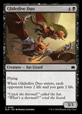Glidedive Duo (096) Bloomburrow BLB MTG Magic
