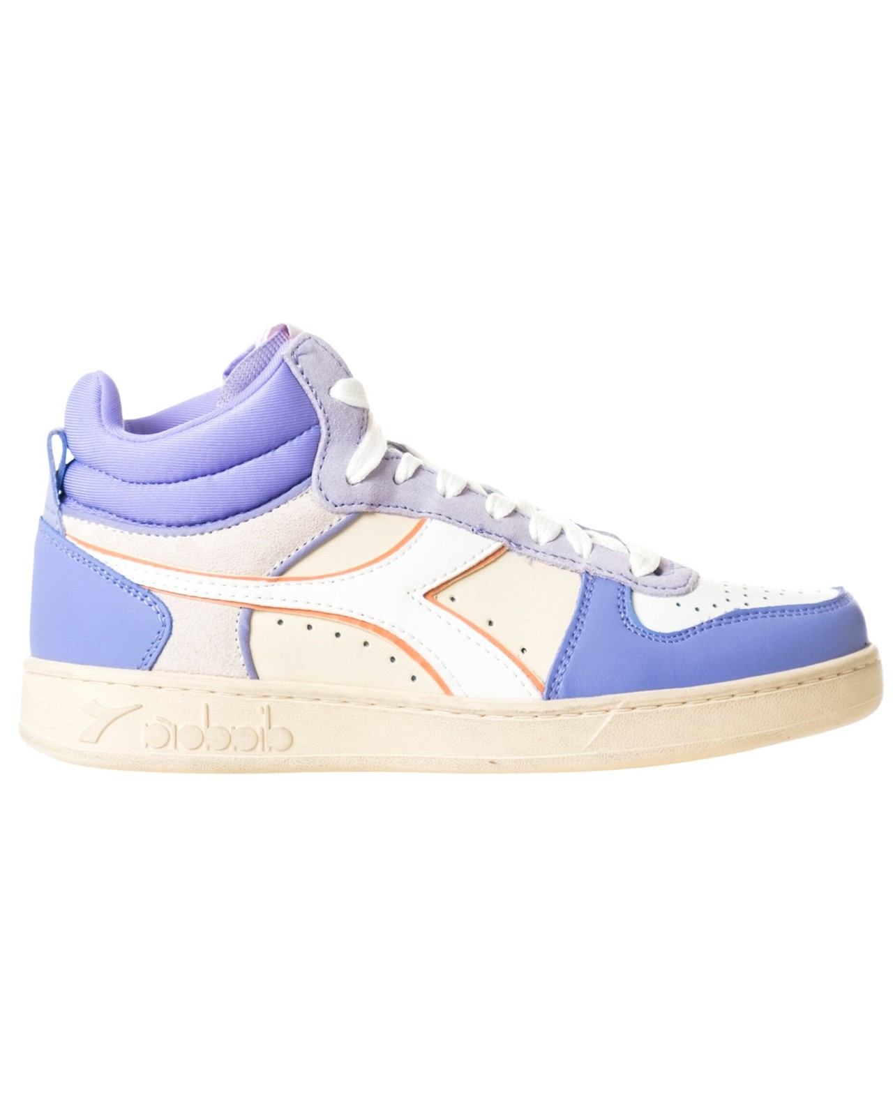 Кроссовки Schuhe Diadora Magic Basket Демисезонные Icona Wn 178548 Damen Lila 21490₽