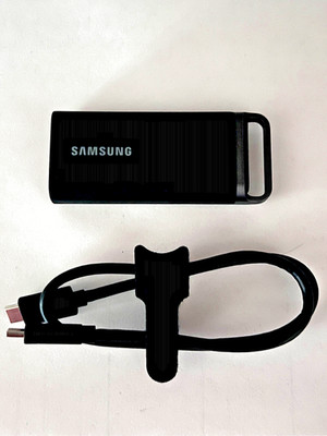Samsung T5 EVO 8TB USB-C Portable External SSD - Black (MU-PH8T0S/AM)