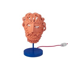 SELETTI Magna Graecia Terracotta Lampada Maschera Ulysse