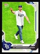 Evan Longoria Tampa Rays Retire 3 Join Wade Boggs Don Zimmer 2026 Topps Now 447 Evan Longoria Tampa Rays Retire 3 Join Wade Boggs Don Zimmer 2026 Topps Now 447
