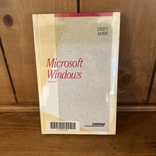 Vintage Microsoft Windows Version 3.1 User's Guide Compaq Unopened 90s Retro