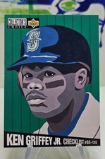 1994 Upper Deck Collector's Choice - Checklist Ken Griffey Jr #317 Mariners