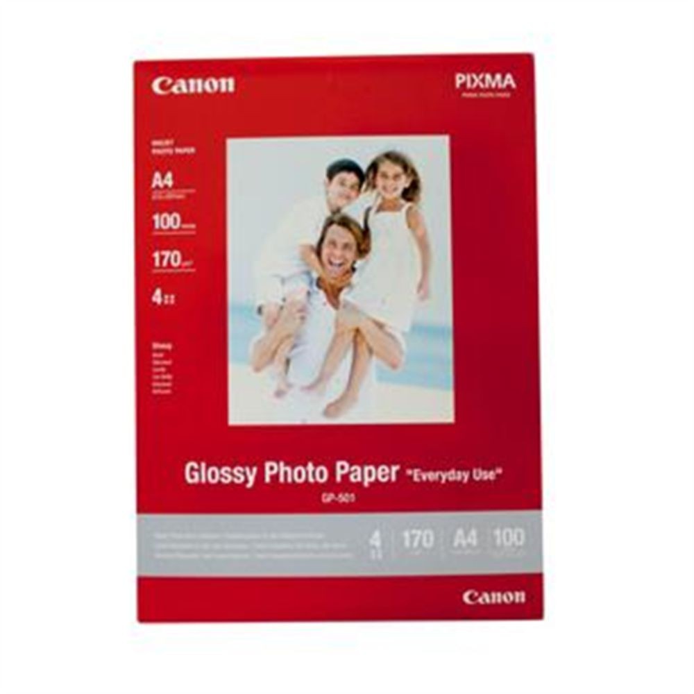 ГЛЯНЦЕВАЯ ФОТОБУМАГА Canon ФОРМАТА A4 5 BLATT 0775B076 2490₽