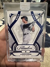 Aaron Judge 2024 Panini Flawless Sapphire Diaminds #6 Yankees /15 Sapphire