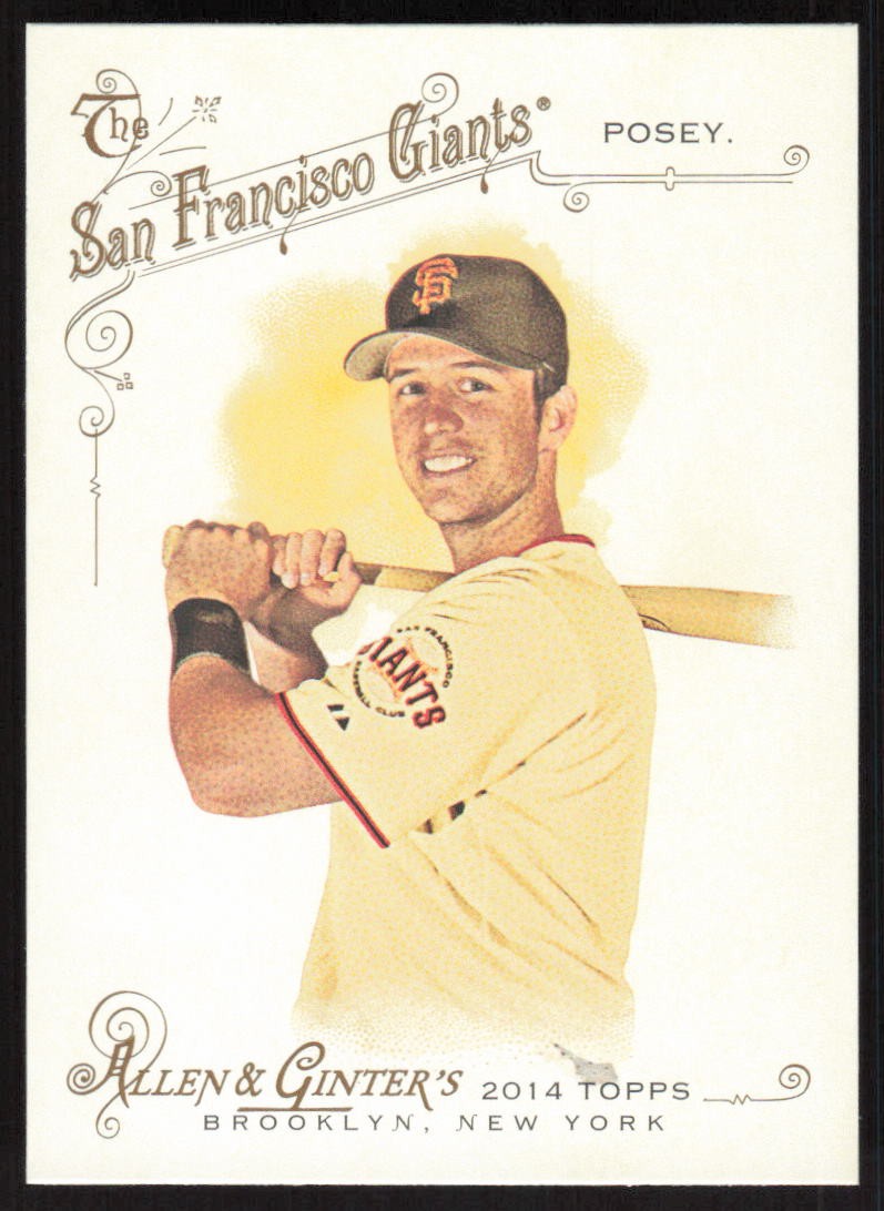 Buster Posey #131 (Baseball Cards 2014 Topps Allen & Ginter) — is it worth grading?