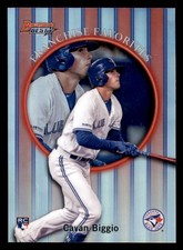 2019 Bowman's Best Cavan Biggio Rookie Refractor 1999 Franchise Favorites
