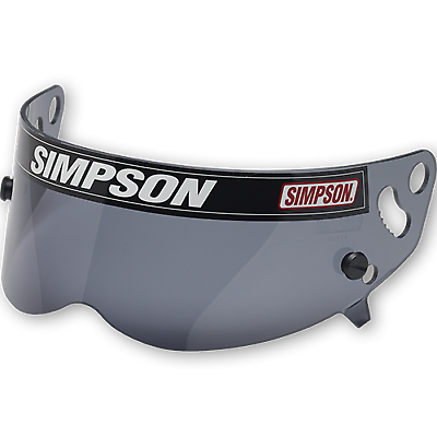 Simpson Racing Helmet Replacement Shield Smoke - Venator 84501 - Afbeelding 1 van 3