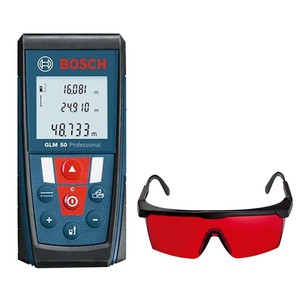 Bosch Glm50 Laser Rangefinder Distance Angle Measurer 50m With