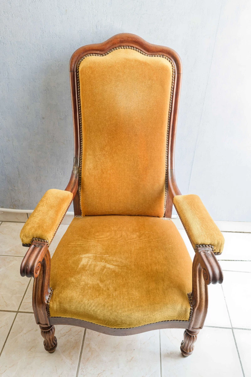 Fauteuils du XIXe siècle voltaires noyer