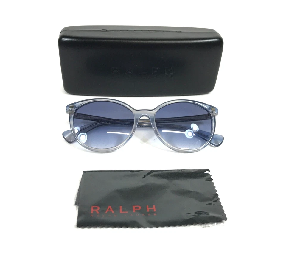 Ralph Lauren 太阳镜 RA5296 6035/X0 条纹蓝色棕色镜框渐变紫色 — 第 2/4 张图片