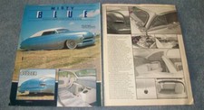 1950 Mercury Coupe Vintage Custom Led Sled Article Misty Blue
