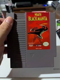 Nes Nintendo L'ira della manta nera gioco autentico