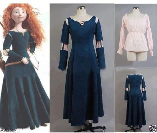 Costume da Principessa Merida per donna