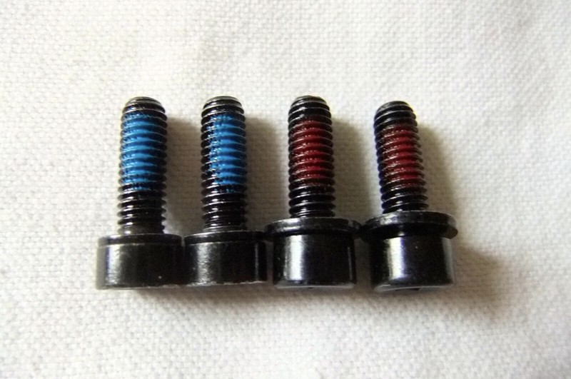 SET OF 4 TRP/TEKTRO M6 BOLTS DISC BRAKE CALIPER ADAPTER BOLTS STEEL M6x17mm NEW