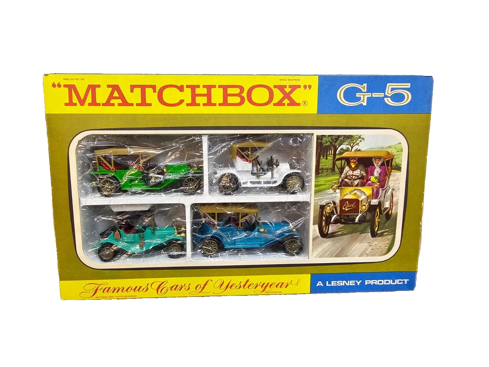 Matchbox G-5 FAMOUS CARS OF YESTERYEAR **READ DESC** | eBay