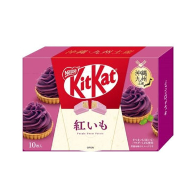 Nestle KITKAT Wasabi Flavor Uji Matcha   Rare Regional Flavors [Japan Limited]