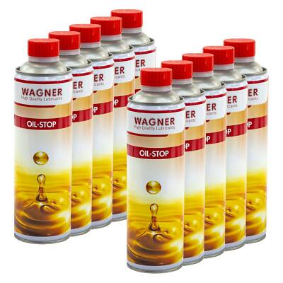 Oil-Stop Motor Getriebe Öl Leck Stop Motoröl Getriebeöl Wagner 10X 500 ml 028500