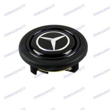 Sport Horn Button Black Fits Mercedes Benz Amg Momo Raid Nrg Steering Wheel X1