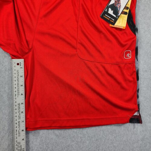 AND1 Men's XL Alley Oop Shorts Chinese Red 8” Inseam Basketball Athletic Gym NWT - Picture 3 of 13
