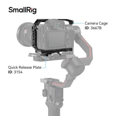 SmallRig Sony A7 IV Camera Cage+ Gimbal Plate for Sony Alpha 7R IV| 7 IV|A 7S II