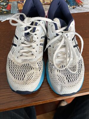 ASICS GEL-Kayano 26 Women's Running Shoes Sz 9 White Athletic