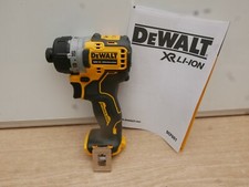 DeWalt DCF601 12V 1/4" hex Brushless Screwdriver + belt clip Bare Unit