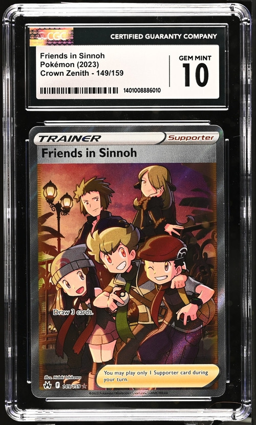 CGC 10 Friends in Sinnoh 149/159 Crown Zenith Full Art