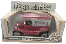 ERTL Case FORD 1913 MODEL T DELIVERY TRUCK Diecast Metal BANK 1/25 Scale 668 NIB