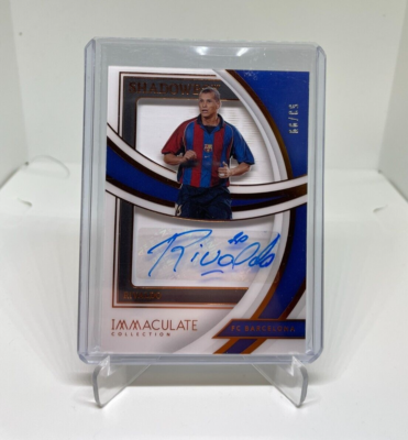2022-23 PANINI IMMACULATE COLLECTION SHADOWBOX RIVALDO AUTO /99 SS 