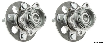 2 x Rear Wheel Bearing & Hub Assembly For HYUNDAI SOLARIS 2017 + KLT/HY/108AB