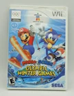 Mario & SonicWinter Olympic Games Sega for Wii 2007 with booklet TESTED / WORKIN