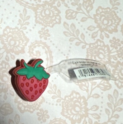 Crocs Jibbitz Strawberry Fruit Shoe Charm