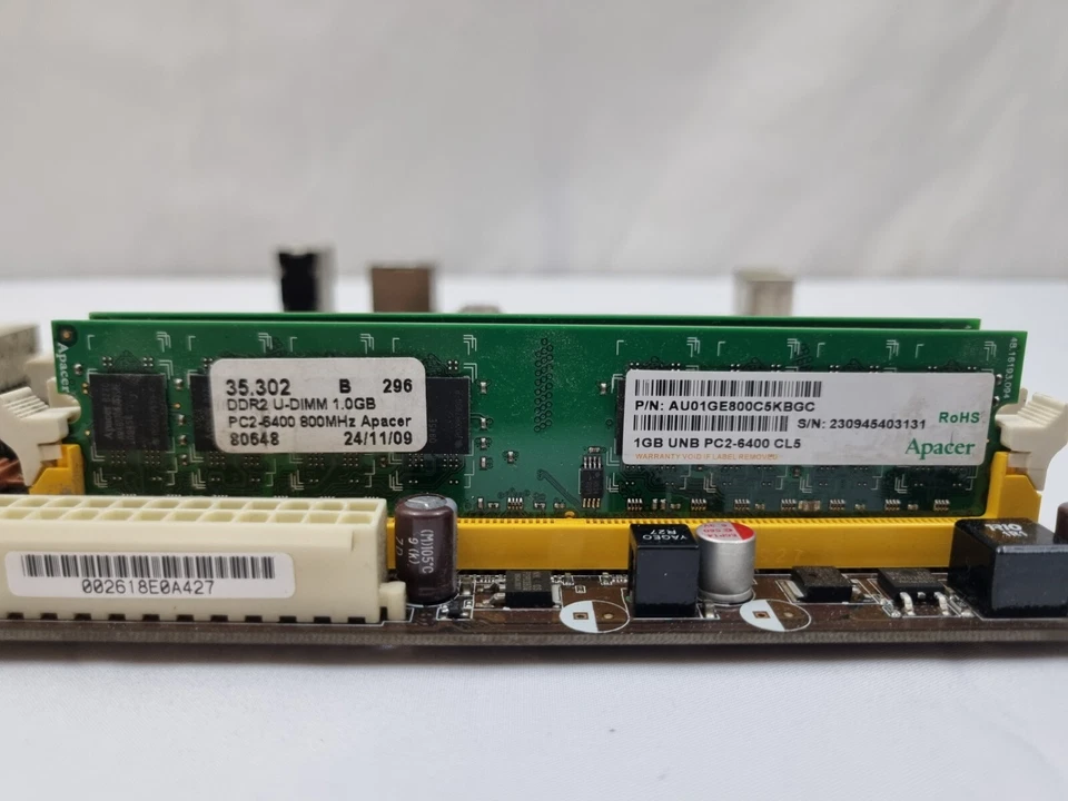 Scheda Madre Asus P5KPL-AM SE con CPU Intel Dual Core Socket 775 e Ram - Immagine 4 di 4