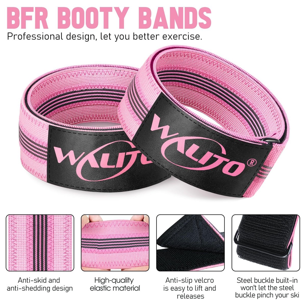 BFR Booty Bands for Women Glutes Blood Flow Restriction Bands with