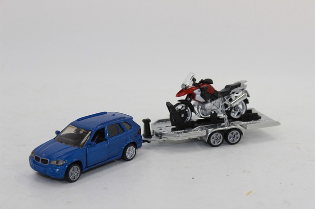 Siku 2547 automóviles con remolques y motocicletas nuevo en OVP 1:50