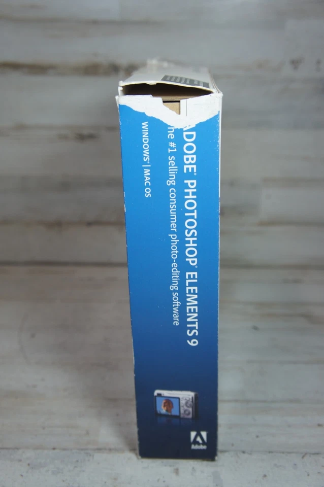 Adobe Photoshop Elements 9 (Win/Mac 2010) - Costco Big Box 8 x 9.5" - Image 2 of 4