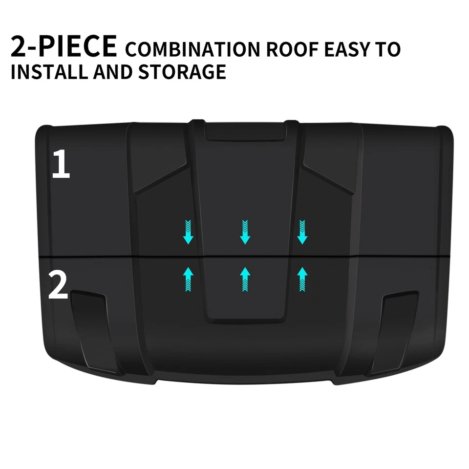 Techo rígido para Polaris Ranger XP 1000/900 570 tamaño completo #2882911 Foto 2 de 4