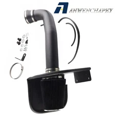 For Chevy GMC 4.8L 5.3L 6.0L V8 09-13 Cold Air Intake System Kit Heat Shield USA