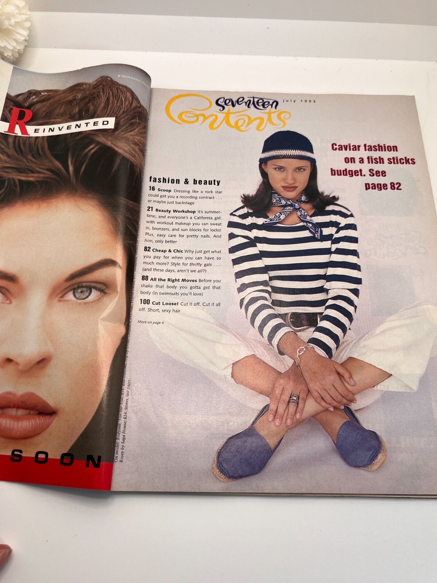 VTG SEVENTEEN MAGAZINE July 1993 Michael Bolton, John Leguizamo