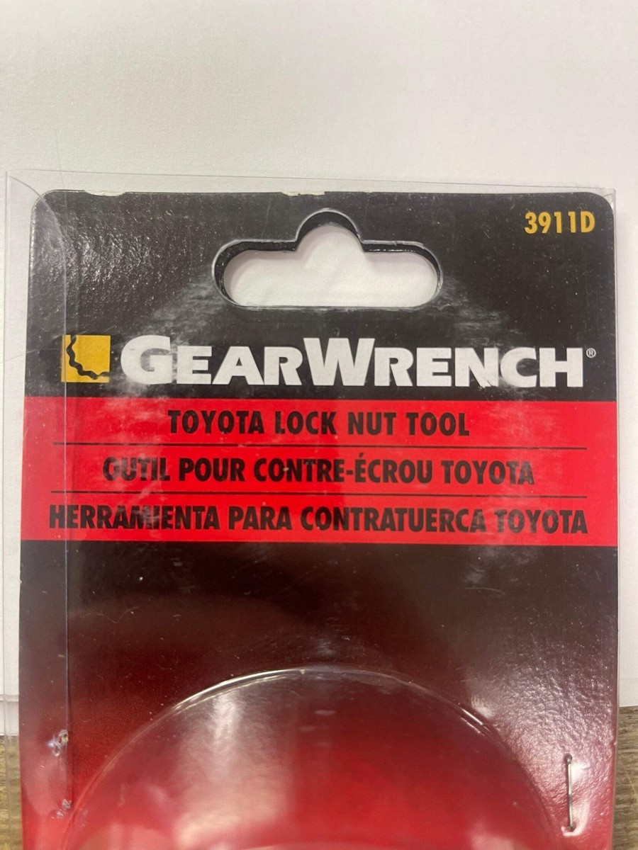 GearWrench 3911D 1/2 drive 4-point Locknut Tool Socket Toyota 4wd