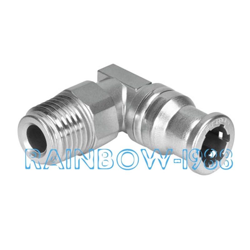 FOR FESTO stainless steel L-shaped quick connector CRQSL-1/4-6 joint 132599