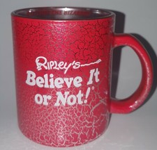 Ripley's Believe It or Not! 849301 Cracked Metal Mug Beyond the Bizarre Qty 6