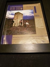 The Who Who's Next In The Studio Rare Original Radio Promo Poster Ad Framed!