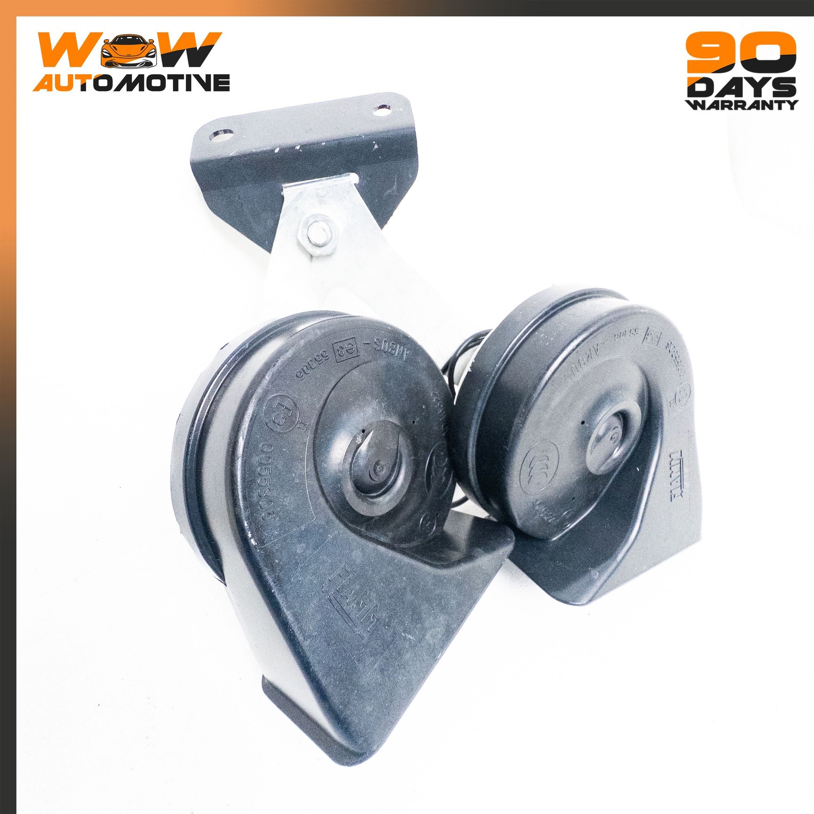 05-19 ASTON MARTIN V8 VANTAGE DB9 LOW HIGH DUAL TONE NOTE HORN SIGNAL BRACKET OE